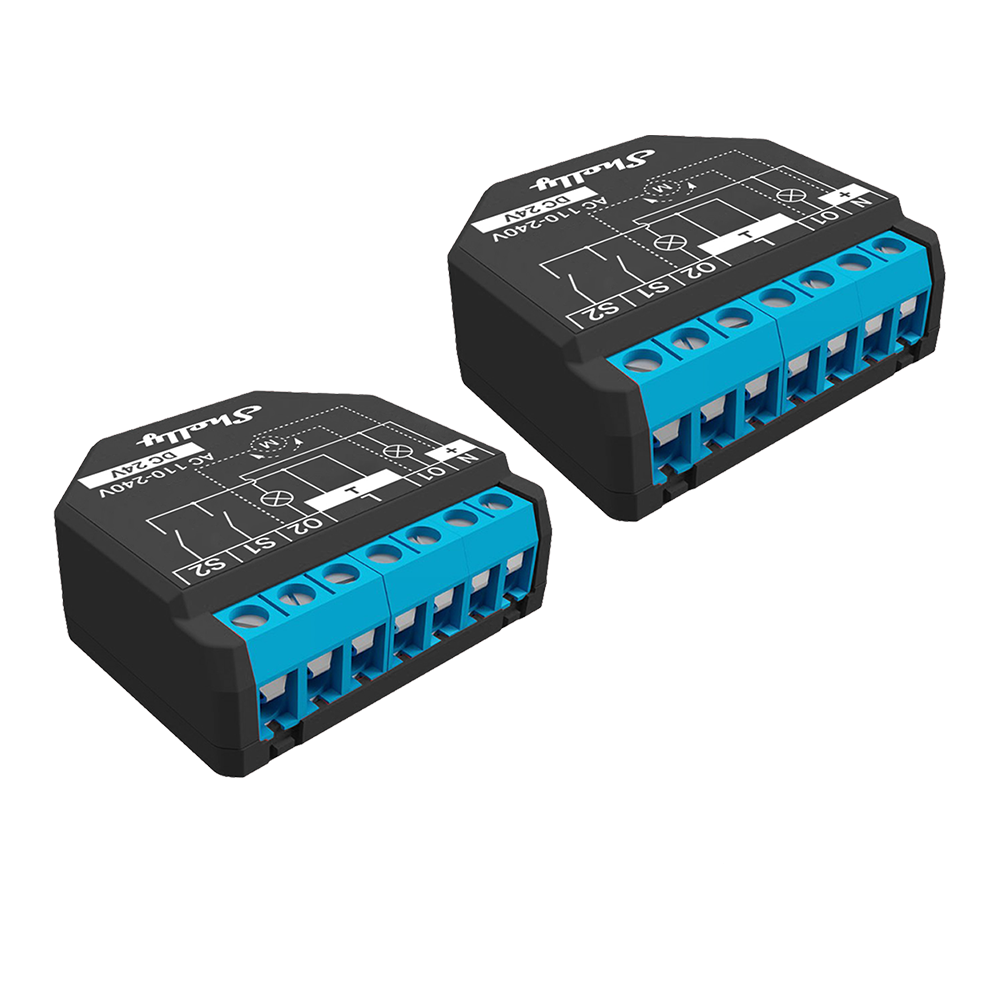 Shelly Plus 2PM UL 2-pack