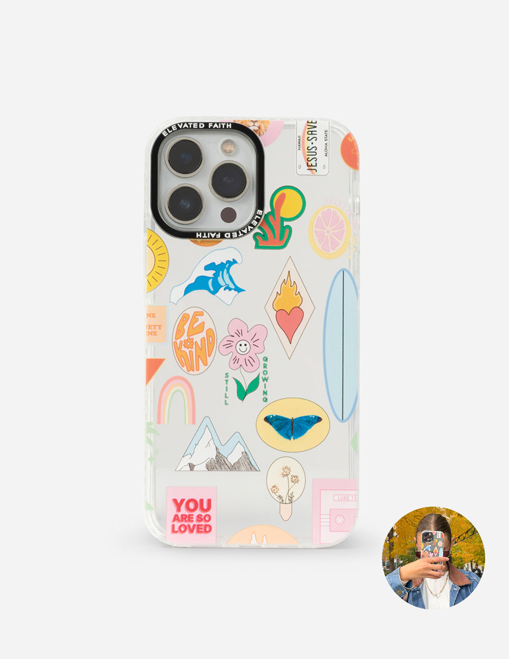 Sticker-Collage x Ashlee Bock Handyhülle