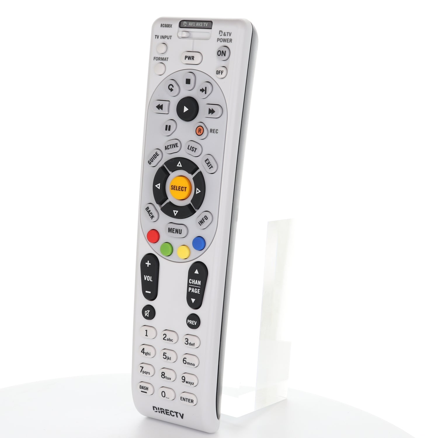 DirecTV RC66RX RF Satellite Box Remote Control | Replaces RC16, RC23, RC32, RC64, RC65, RC66 - RC66RX