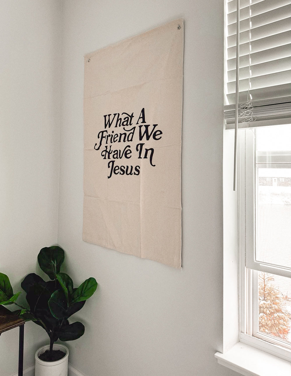 Welch ein Freund ist unser Jesus Wandteppich