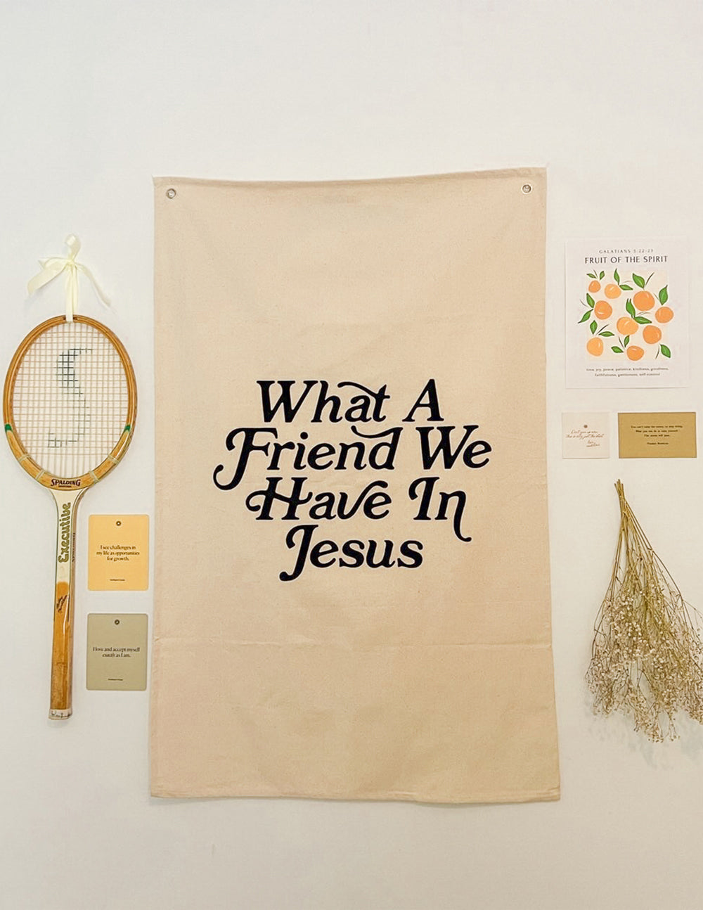 Welch ein Freund ist unser Jesus Wandteppich