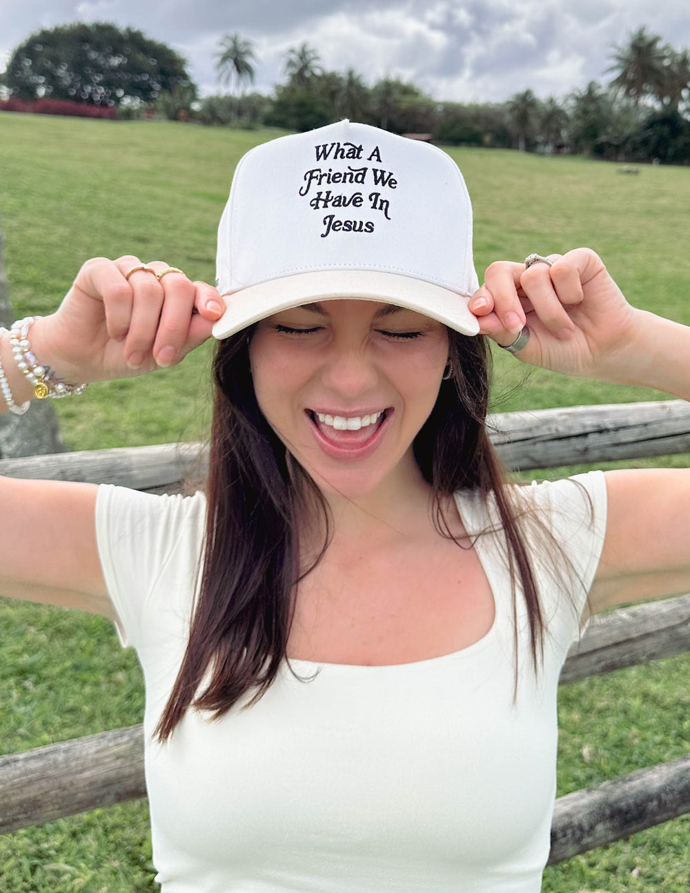 What a Friend in Jesus Trucker-Mütze