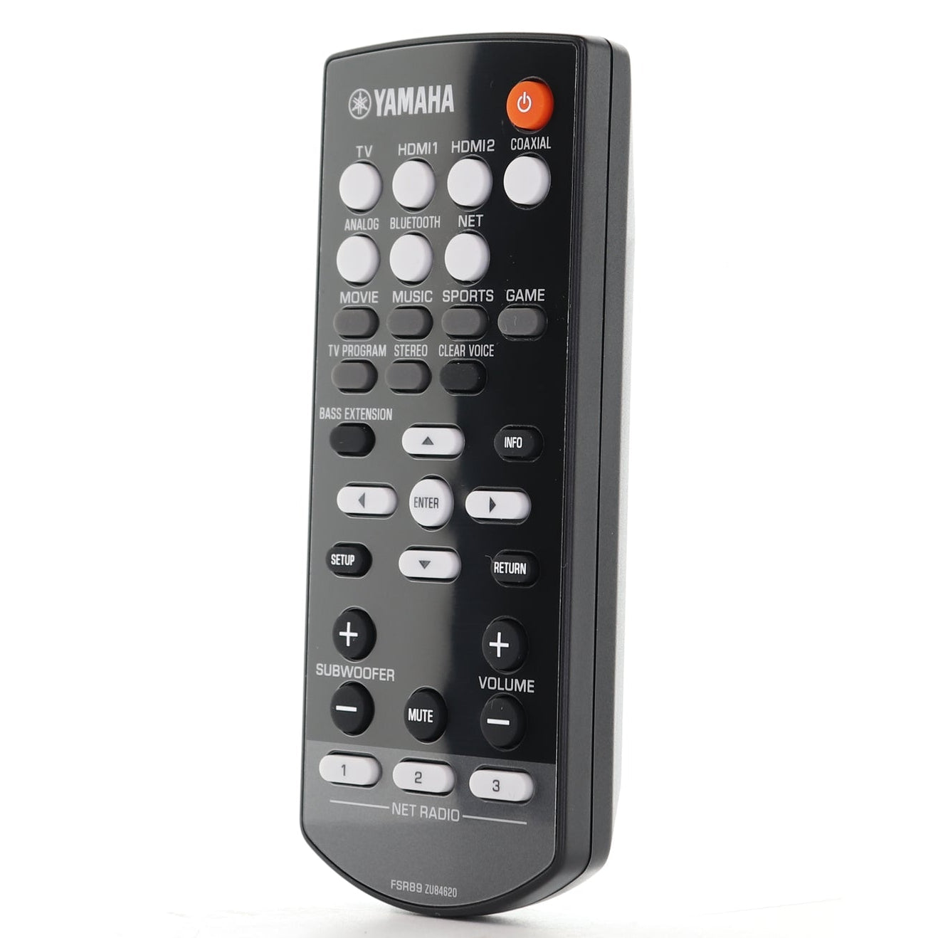 Yamaha FSR89 MusicCast Wireless Multiroom Sound Bar Remote Control - ZU846200