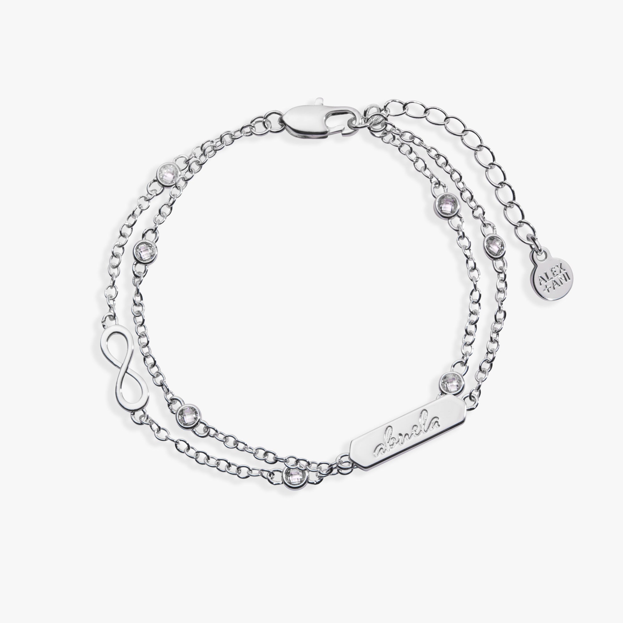 Abuela Infinity Chain Double Strand Bracelet