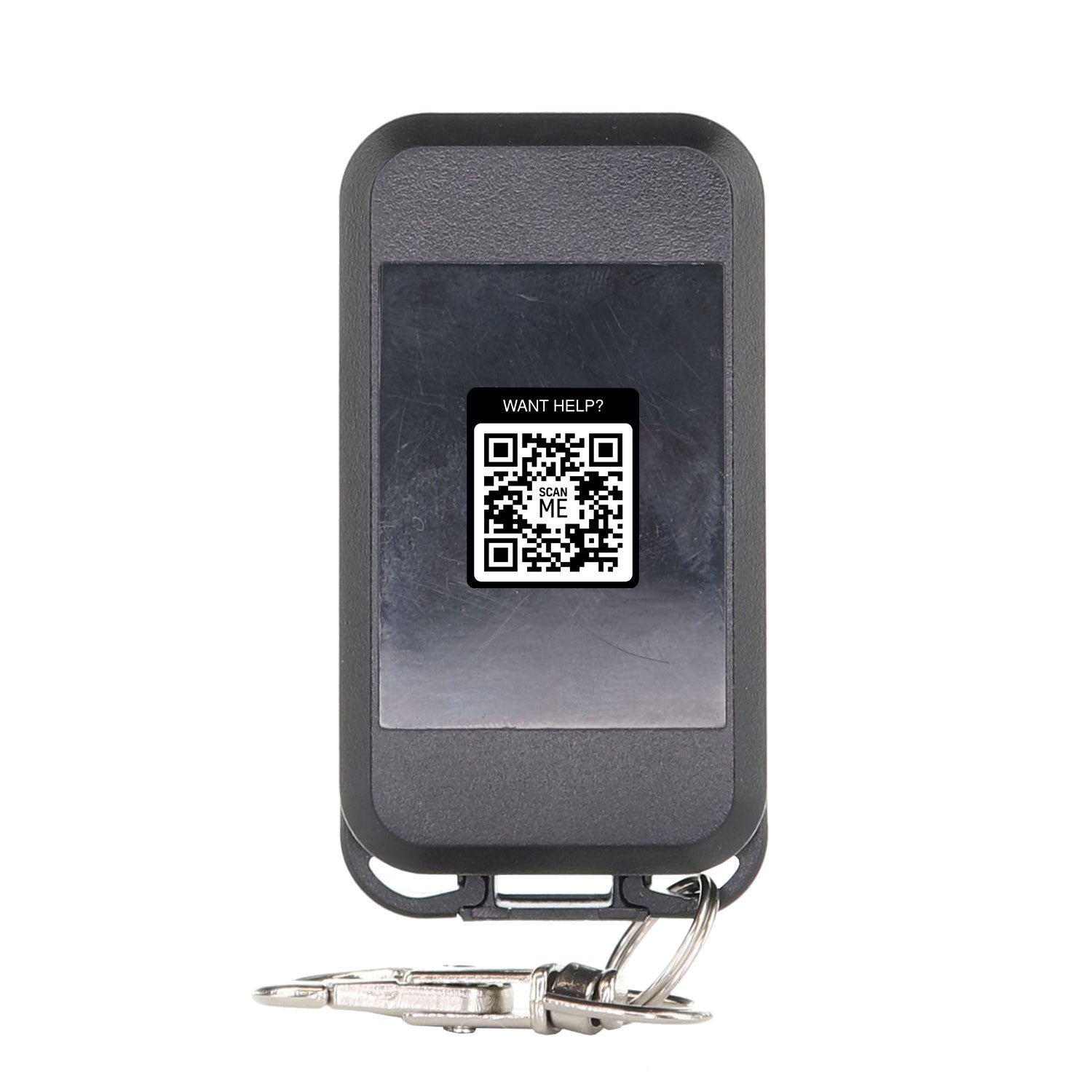 Anderic 890MAX Keychain Universal Garage Door Opener Remote Control for Purple, Yellow, Green, Red, and Orange Learning key