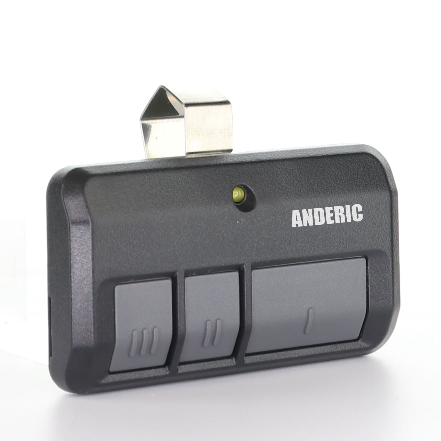 Anderic 893LM 953ESTD Replacement Three Button Garage Door Opener Remote Control for Chamberlain, Liftmaster, and Craftsman with Yellow Learn Button