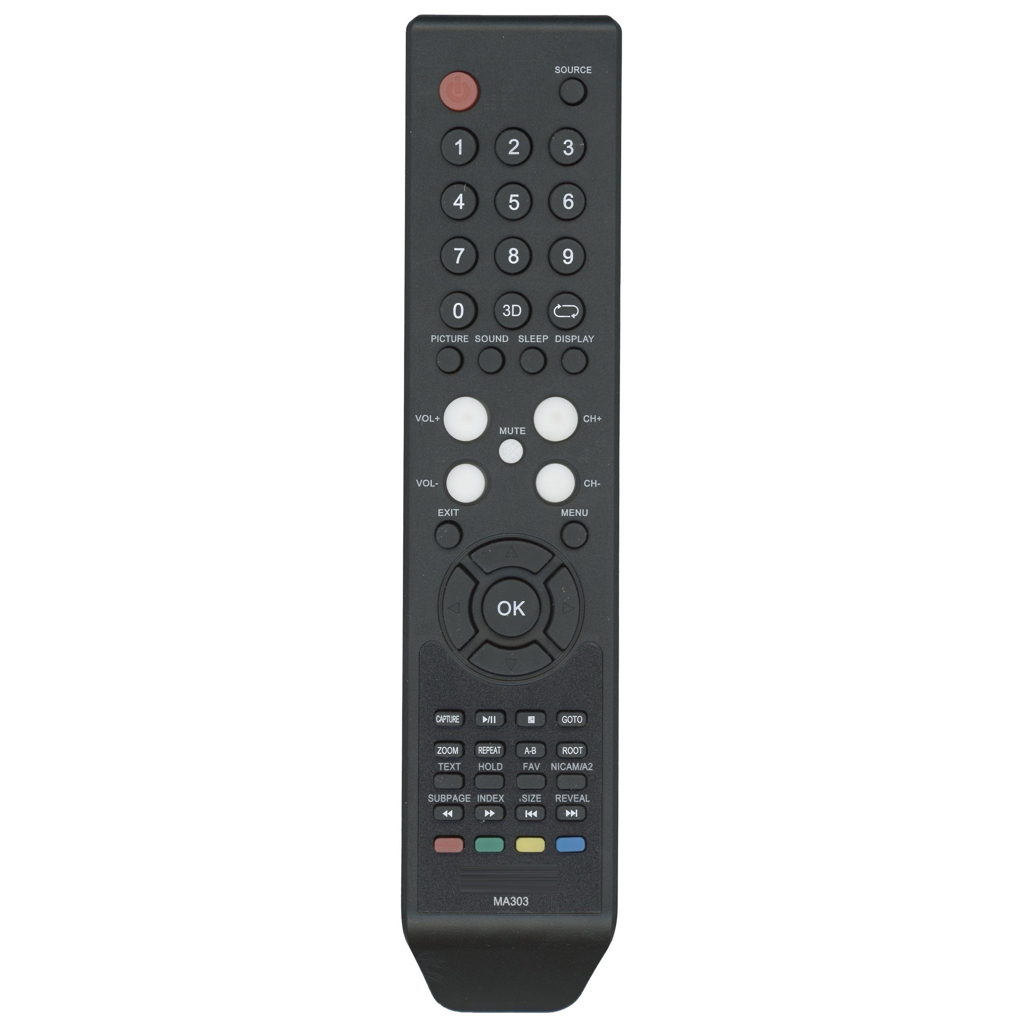 Dan's Originals for Avol MA303 TV Remote Control