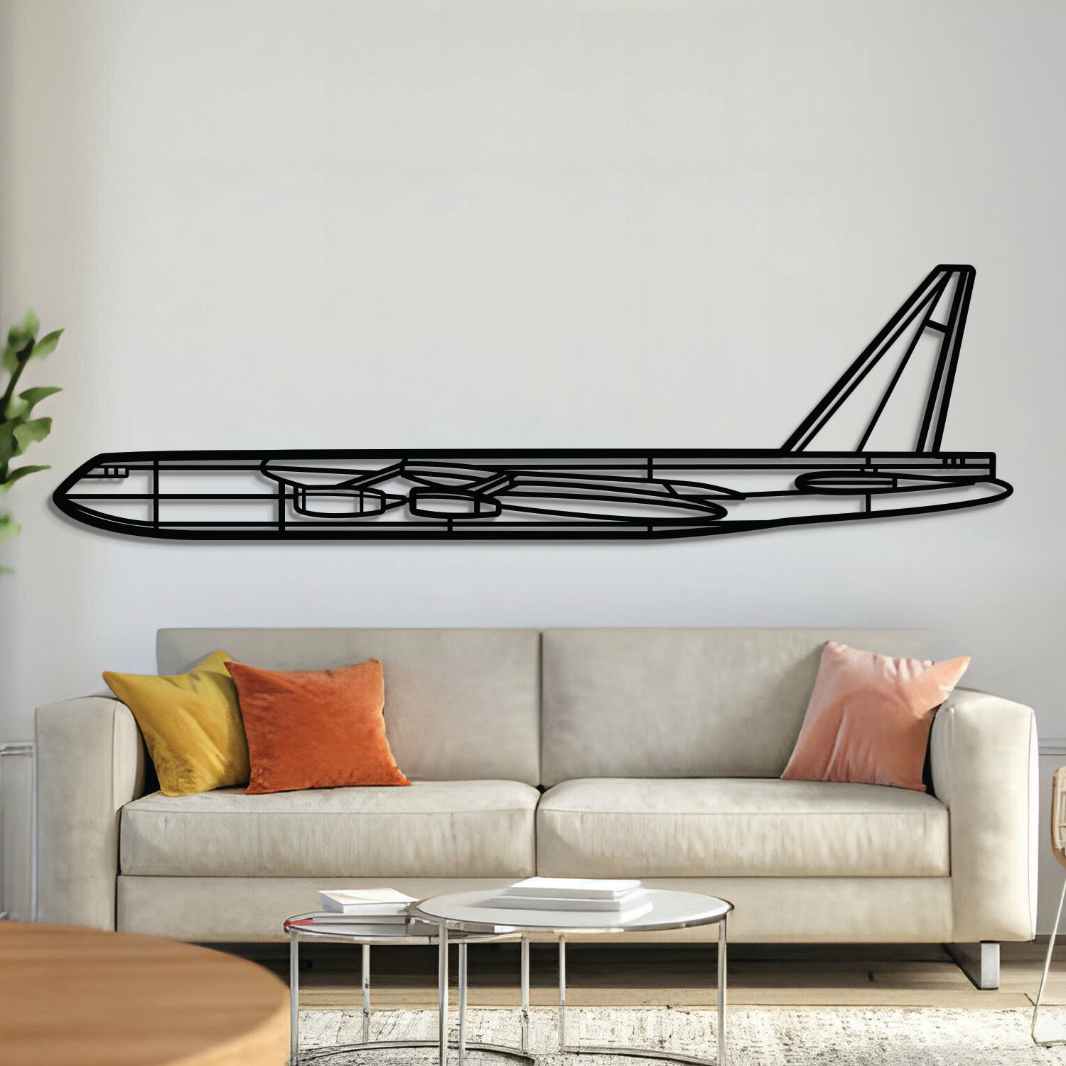 B-52D Stratofortress Metall-Wandkunst – NCP0522