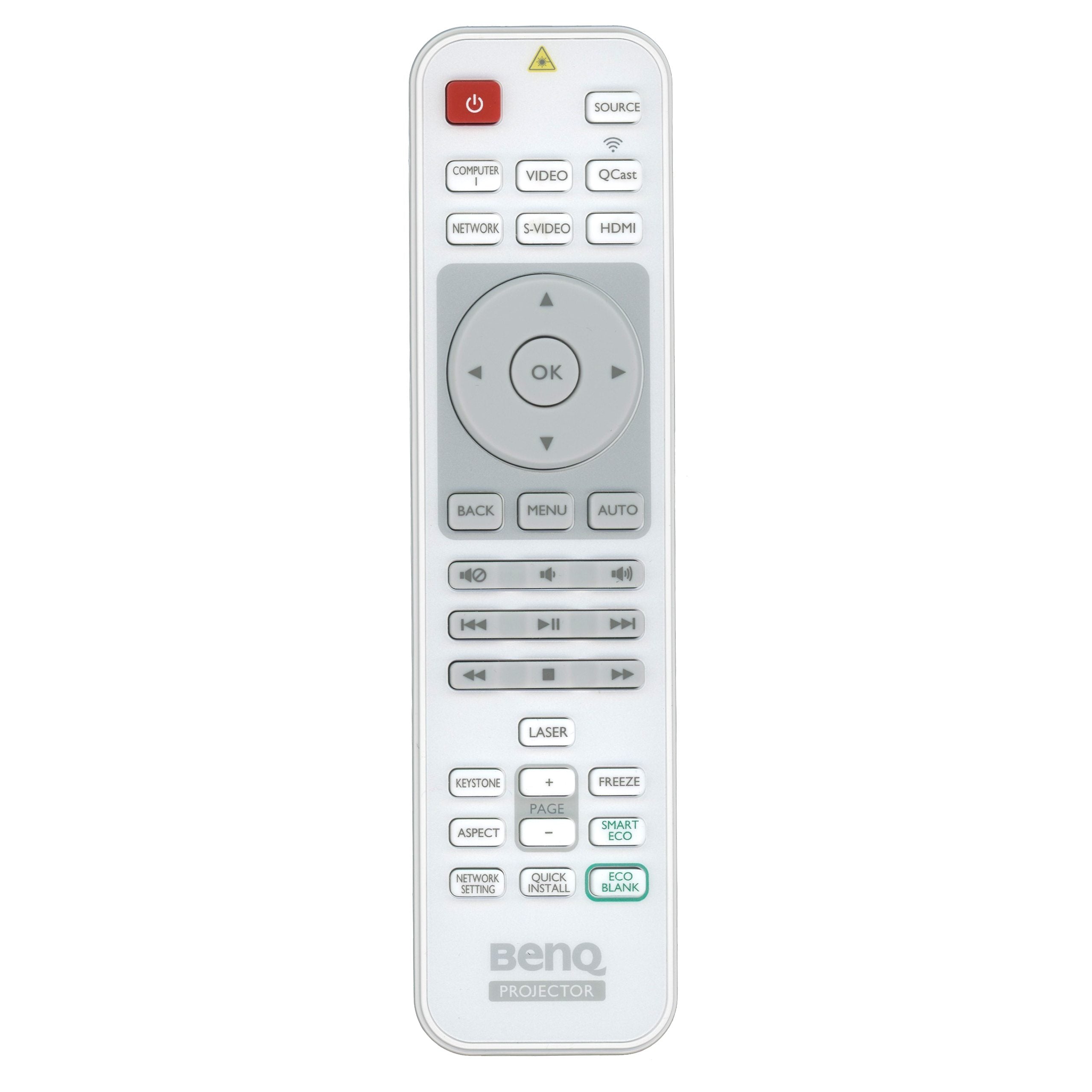BenQ 1051C-2565 Projector Remote Control 5J.JE06.001 MW705 MU686 MU706