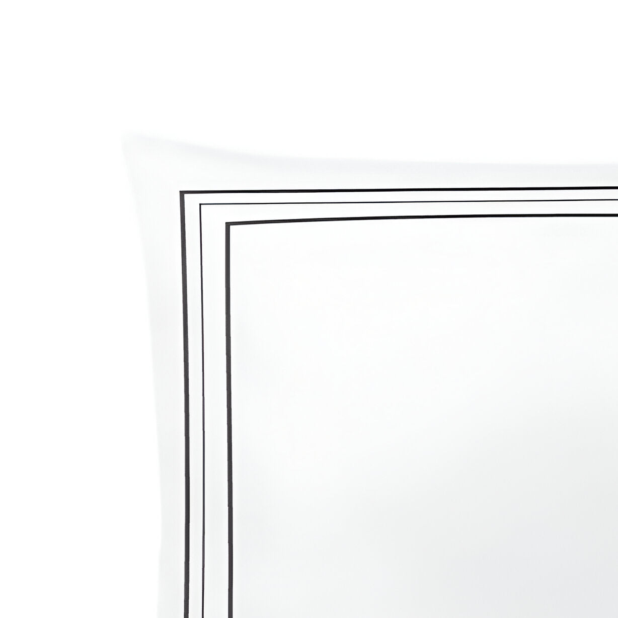 400TC Cotton Classic Embroidery Sateen Solid Duvet Cover Set