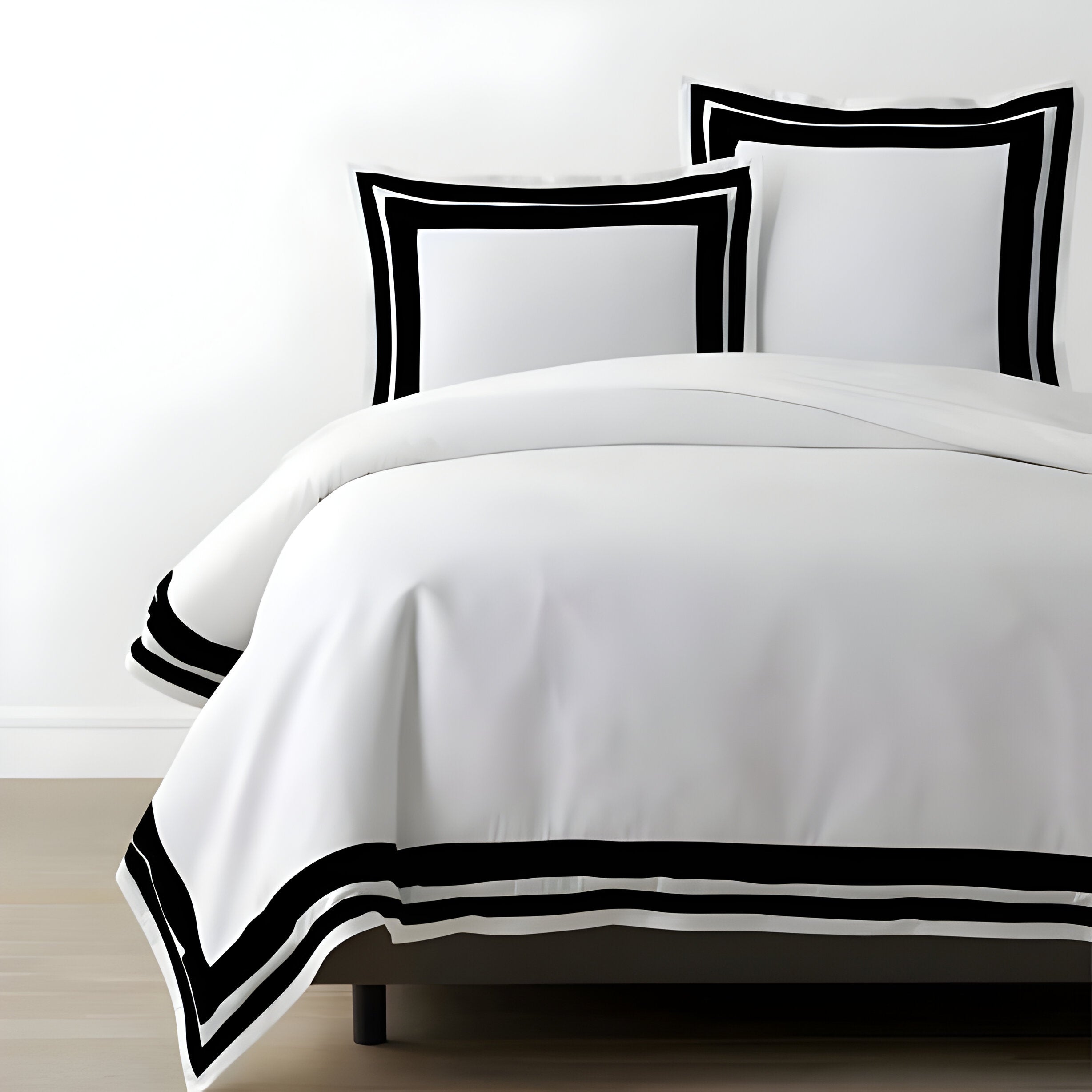400TC Cotton Sateen Double Border Frame Duvet Cover Set