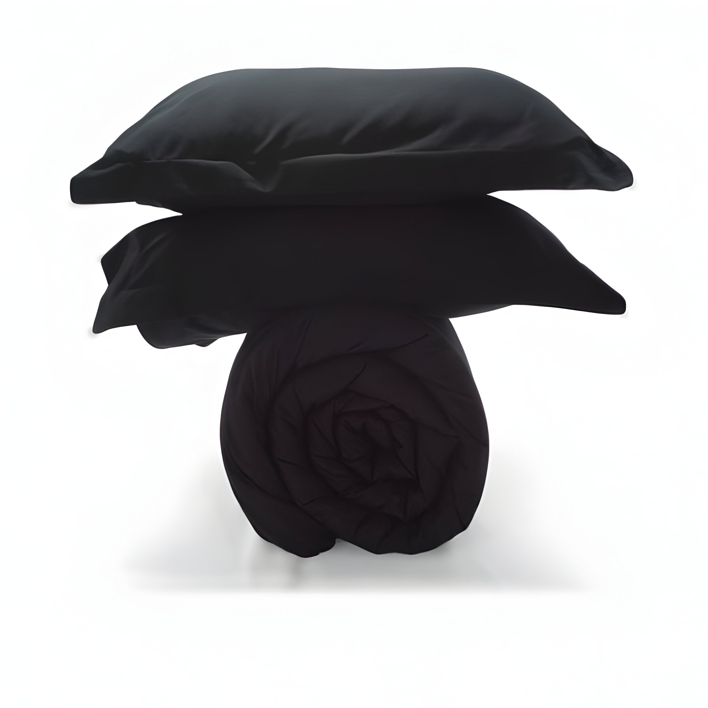400TC Cotton Sateen Solid Duvet Cover Set