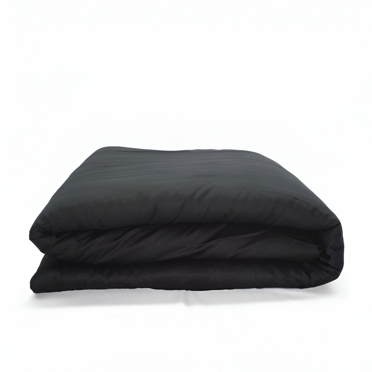 400TC Sateen Solid Cotton Round Duvet Cover Set