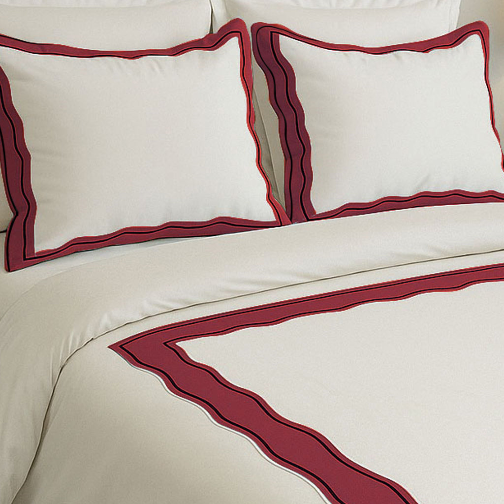 Sagrisa Applique Embroidery Cotton Duvet Cover Set