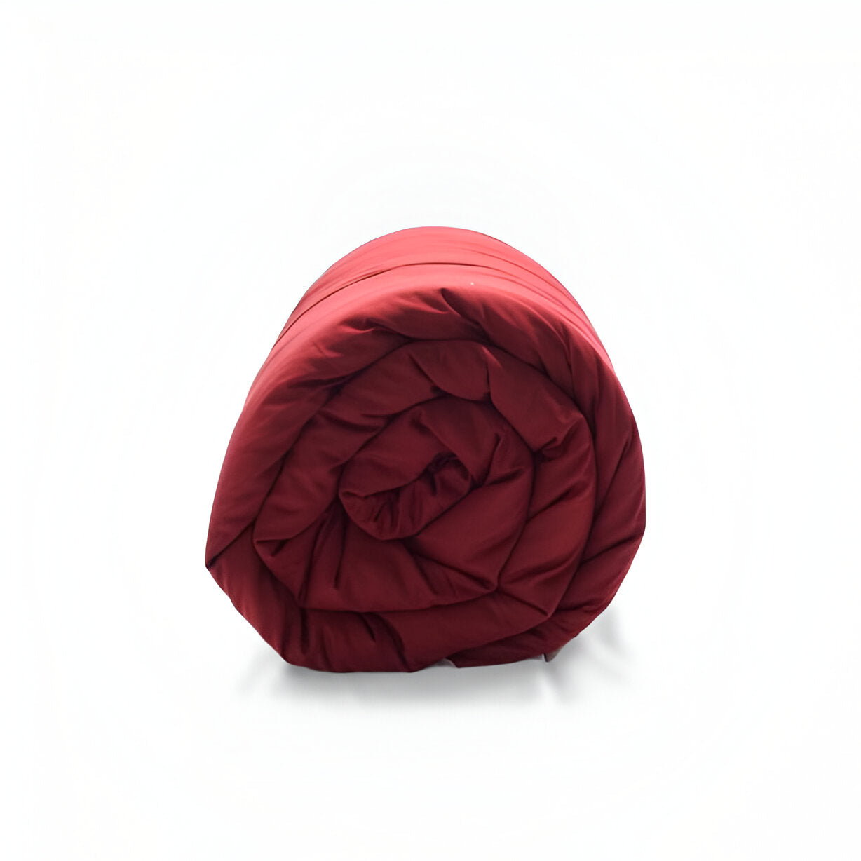 400TC Sateen Solid Cotton Round Duvet Cover Set