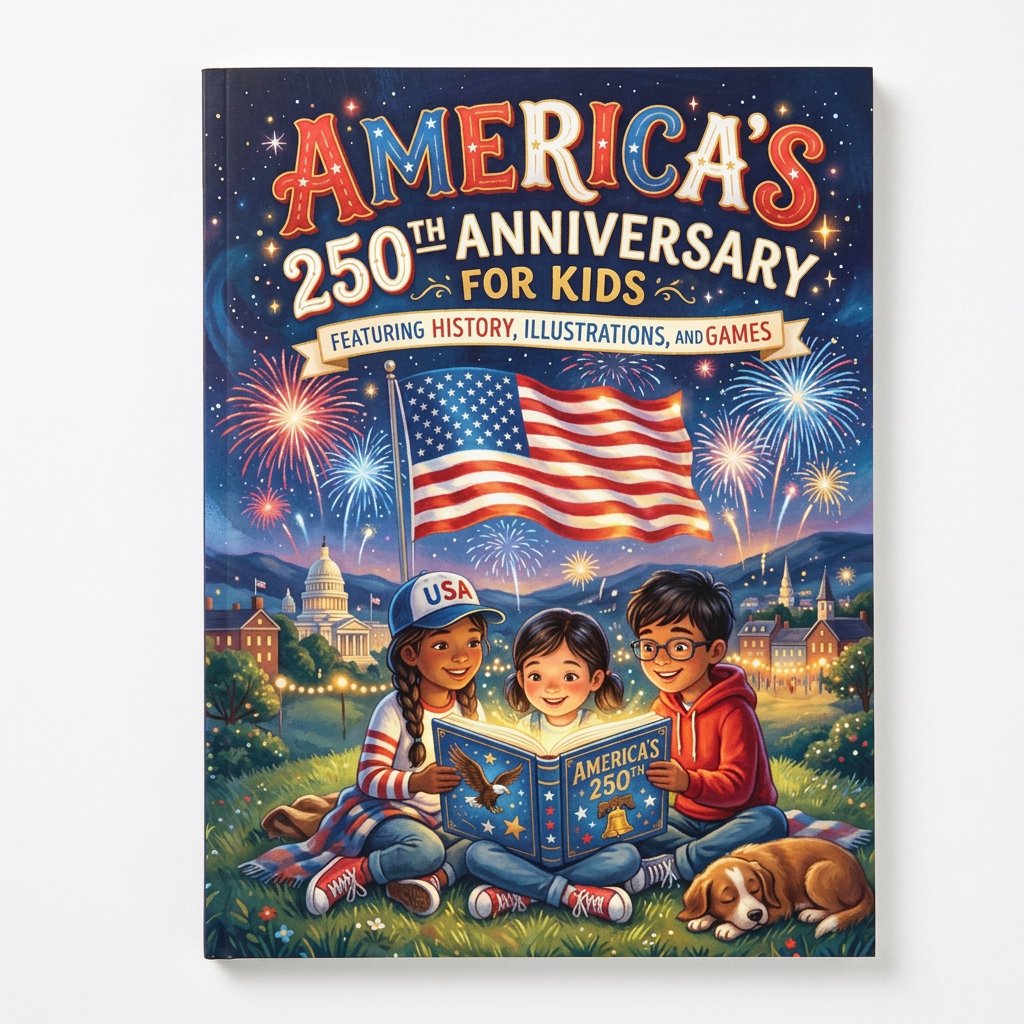 Amerikas 250. Jubiläum für Kinder (Taschenbuch)