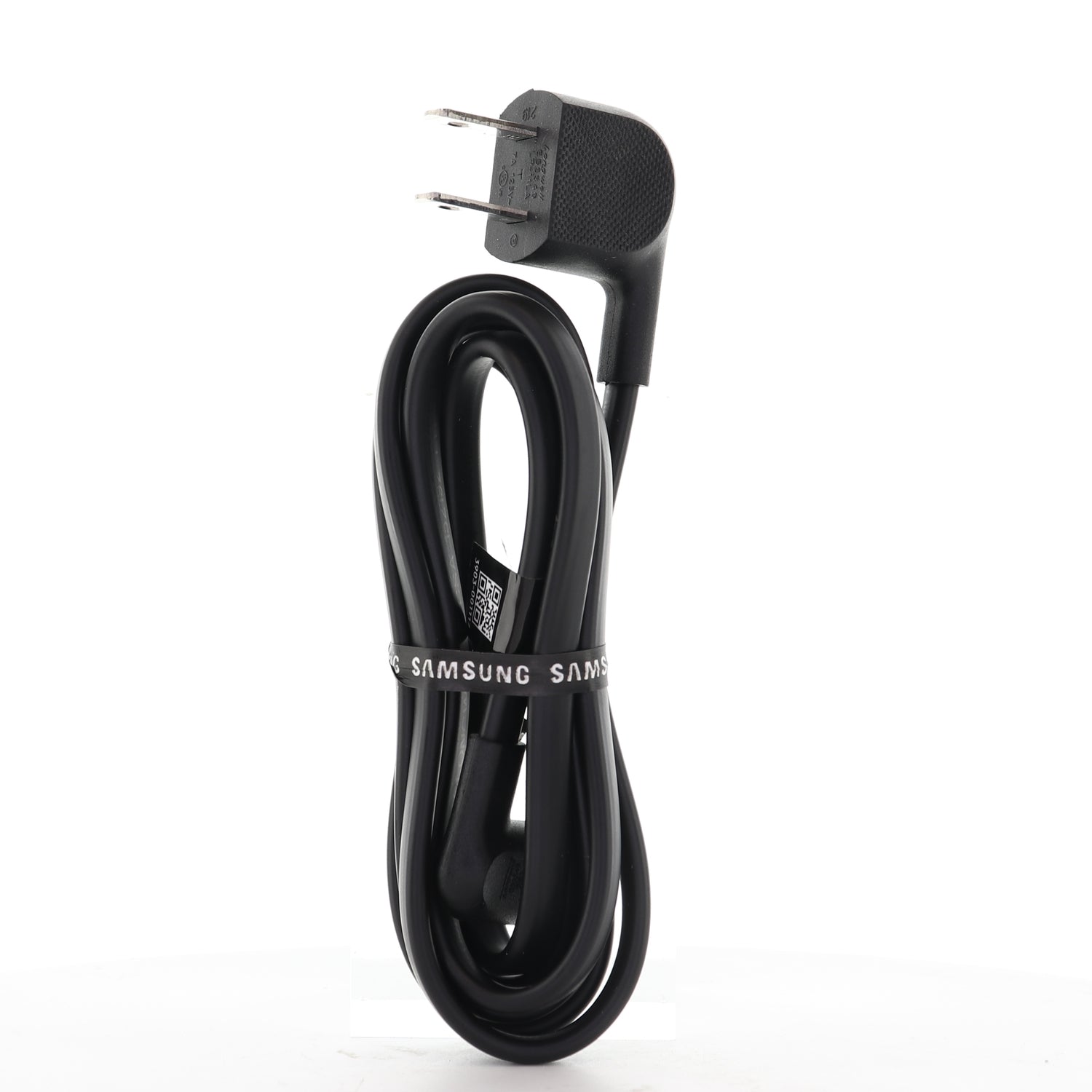 Samsung 3903-001117 AC Power Cable | Elbow C7 figure-8 to Elbow 2-Prong Male Connector | Non-Polarized – 3903001117 5 Foot
