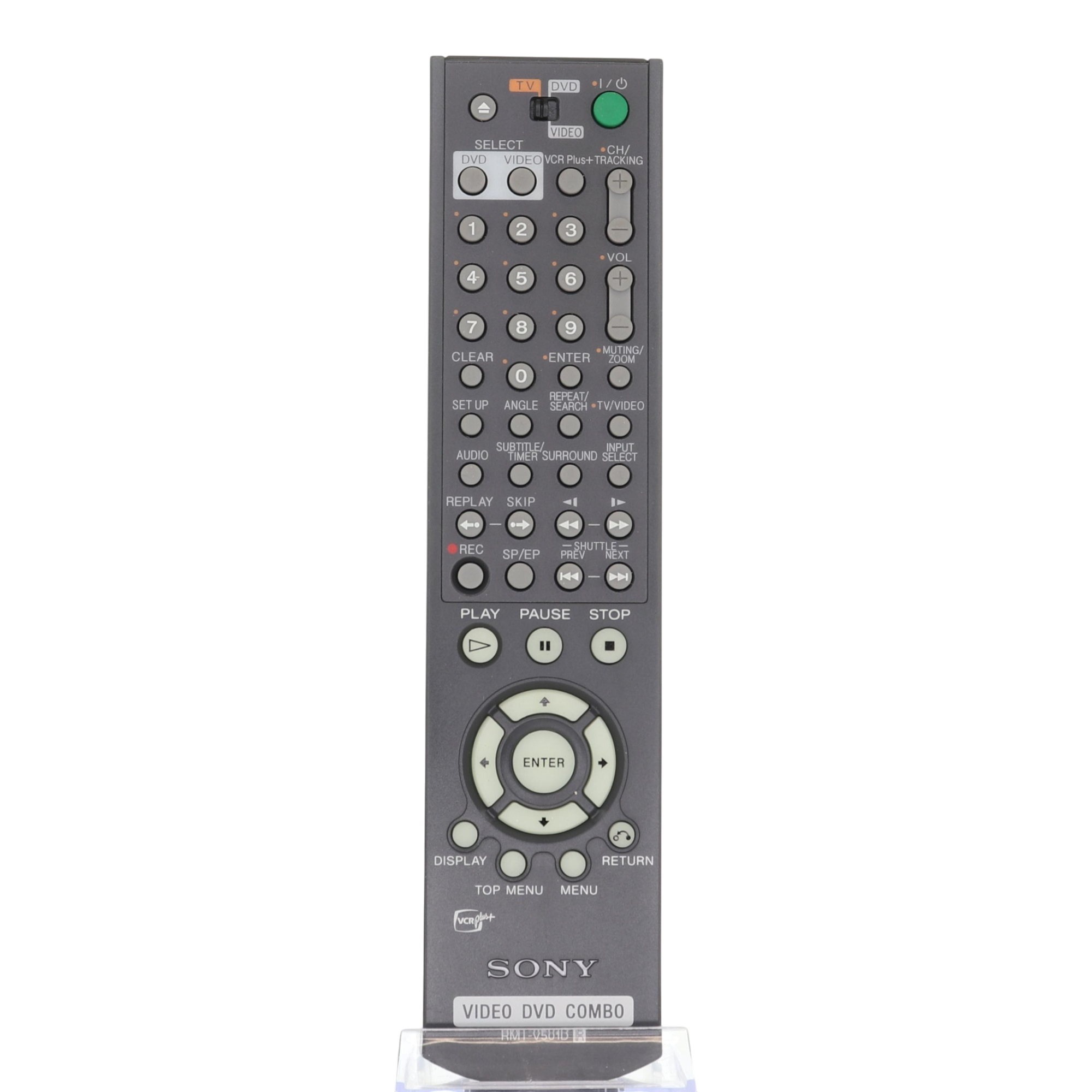 Sony RM-TV501D DVDR / VCR Combo Remote Control | 2001 Model - 9-885-061-21