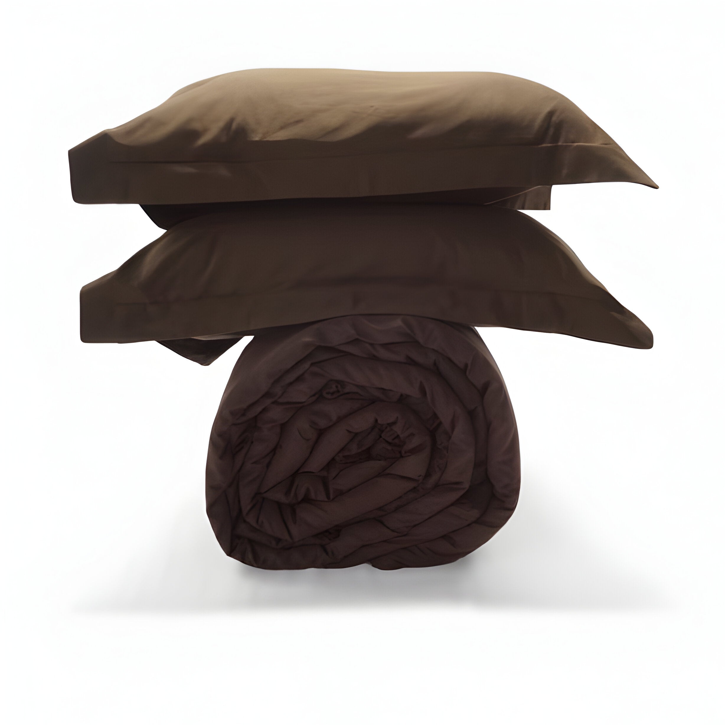 400TC Cotton Sateen Solid Duvet Cover Set