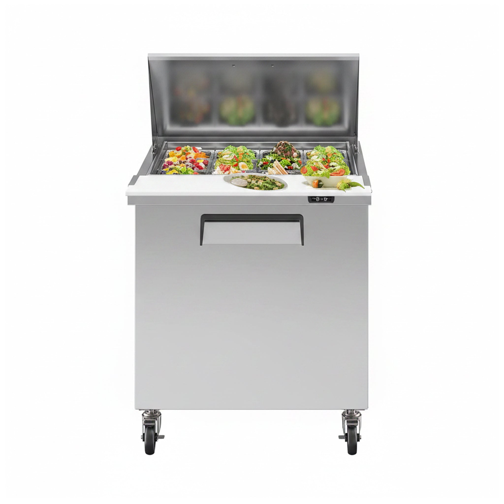 Commercial Stainless Steel Sandwich Prep Table Refrigerator (SAK19586)