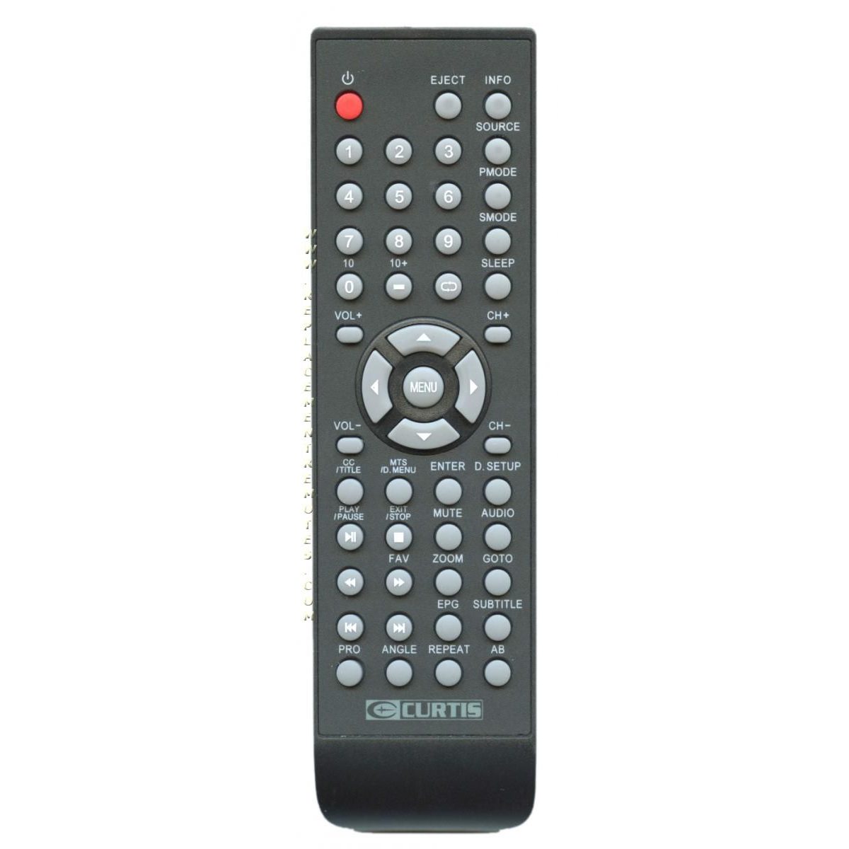 Curtis / RCA LEDVD2480B TV/DVD Remote Control