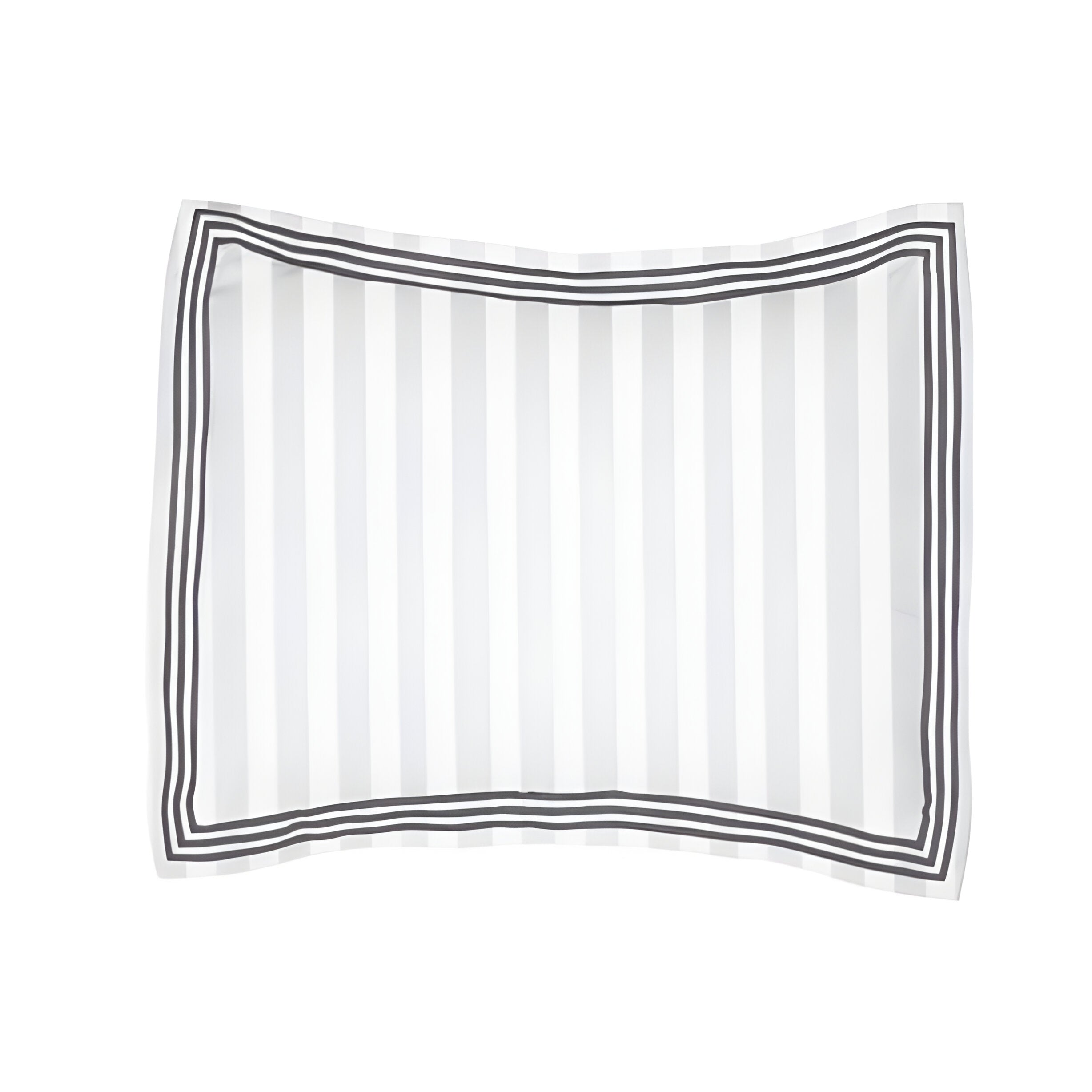 400TC Cotton Sateen Triple Edge Embroidery Stripe Duvet Cover Set