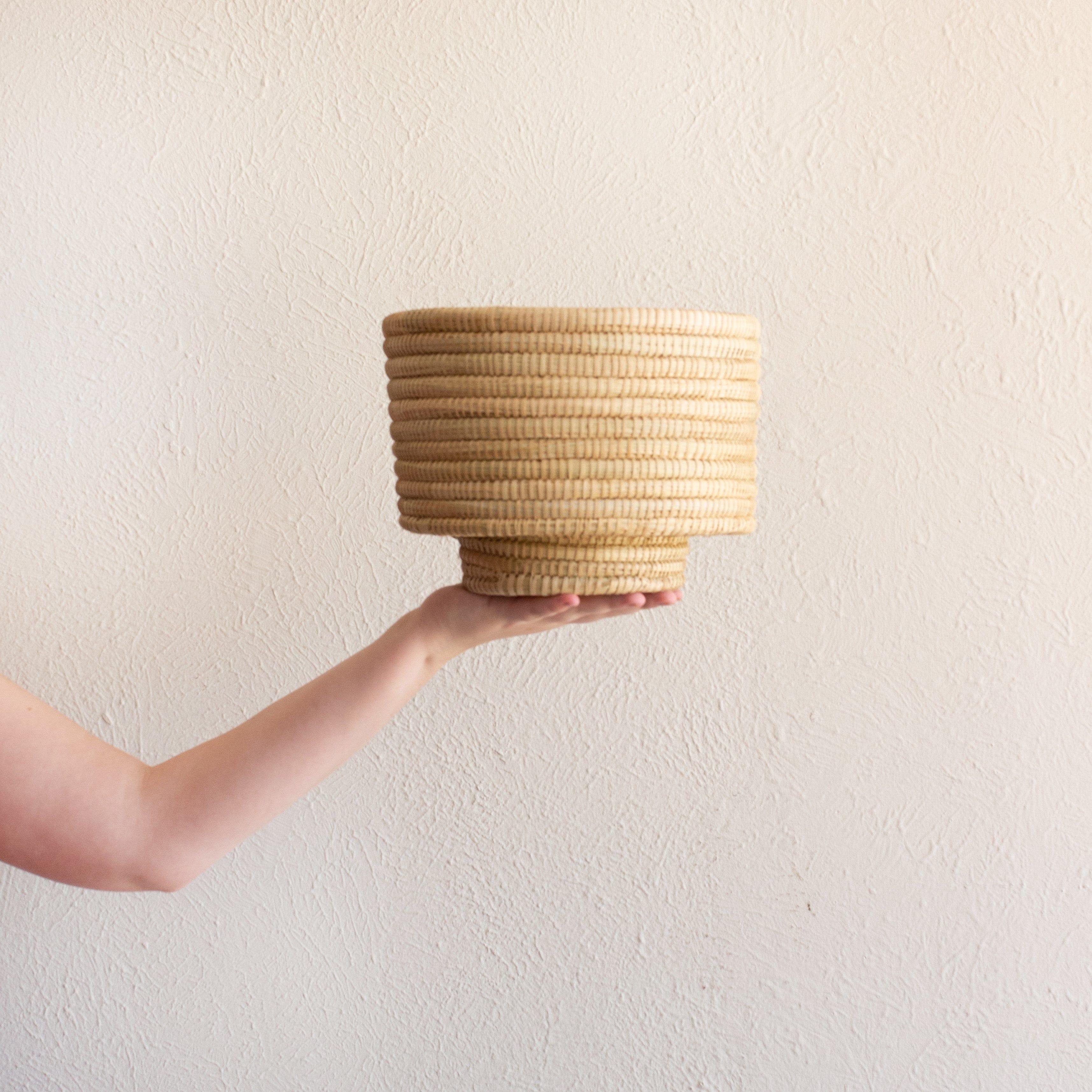 Natural Woven Dengu Basket