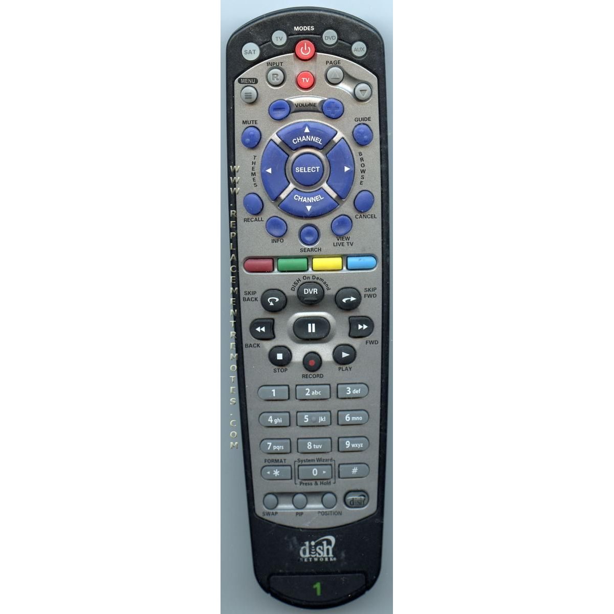 Dish-Network 21.0 IR/UHF PRO Satelliten-Fernbedienung
