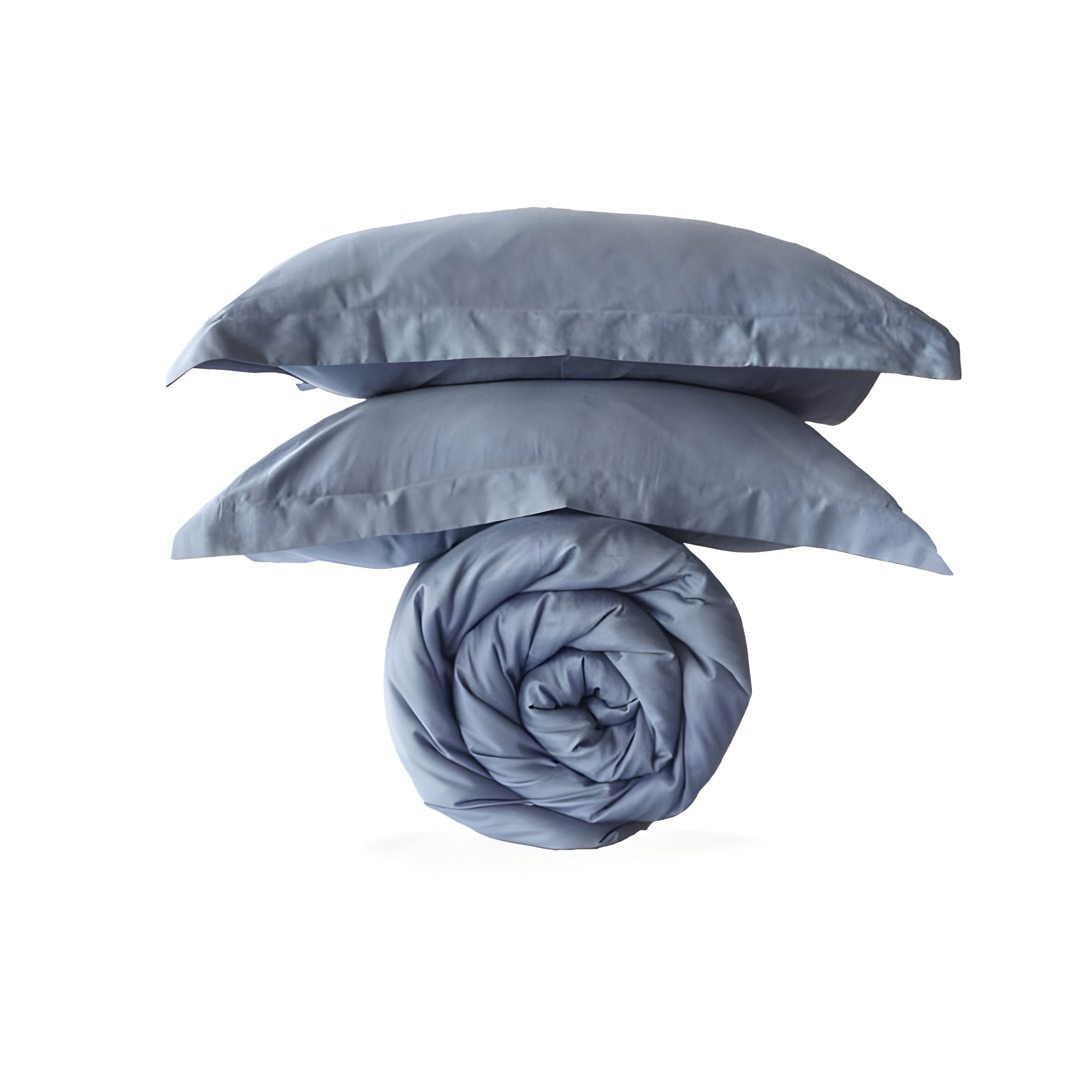 400TC Cotton Sateen Solid Duvet Cover Set