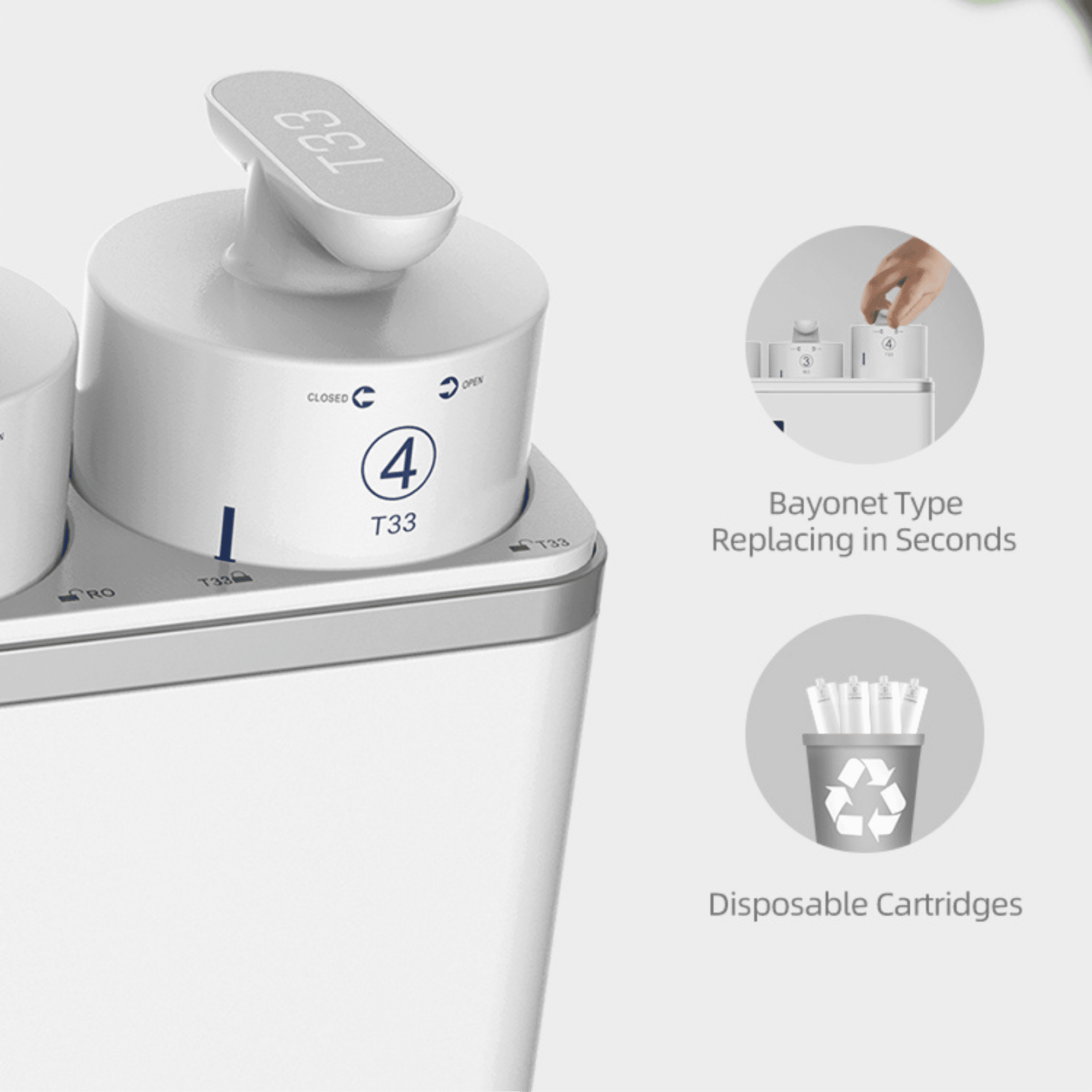 ECHO RO™ Wasserfilteranlage (Tanklose Umkehrosmose)