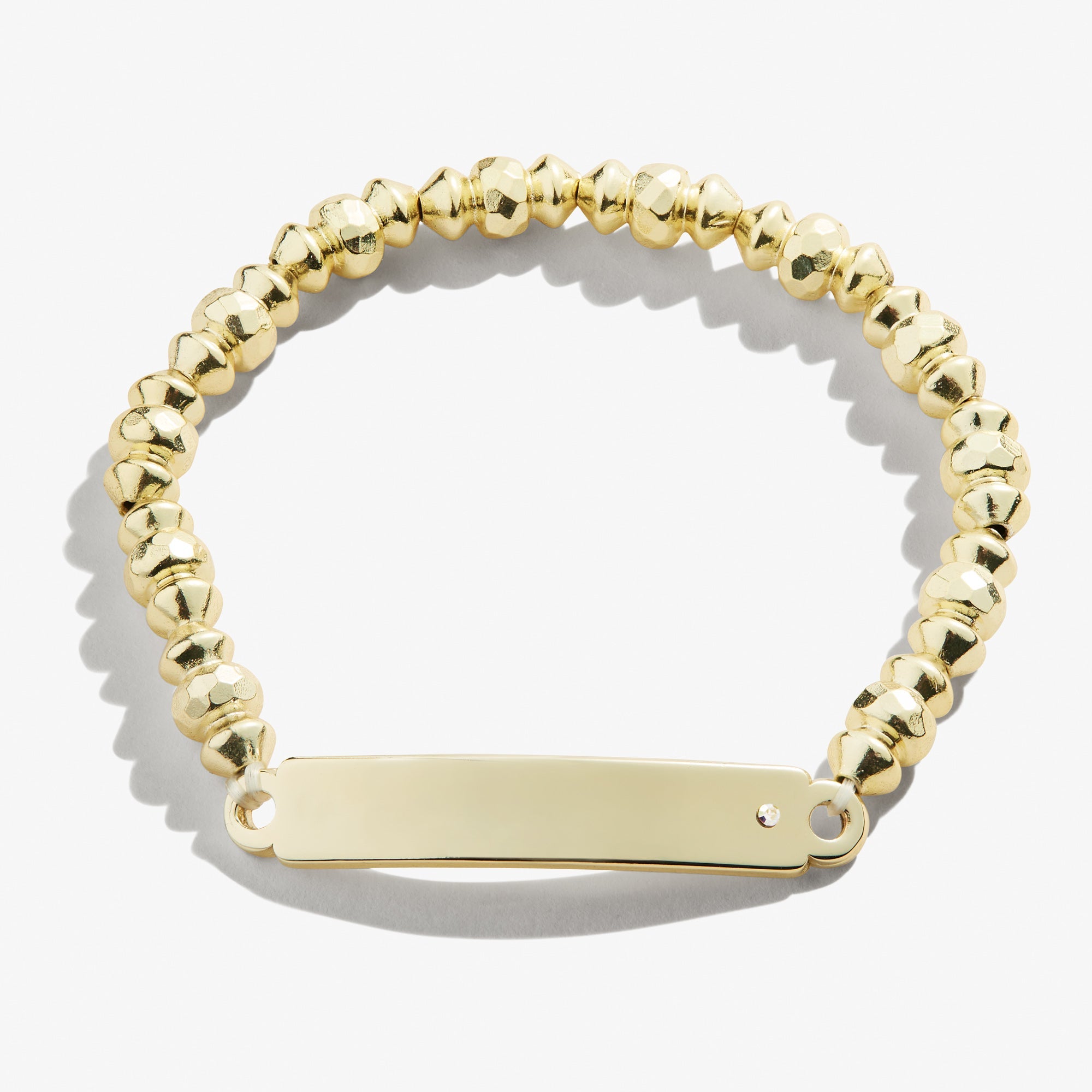 Armband mit Stabelement und Kristallakzent