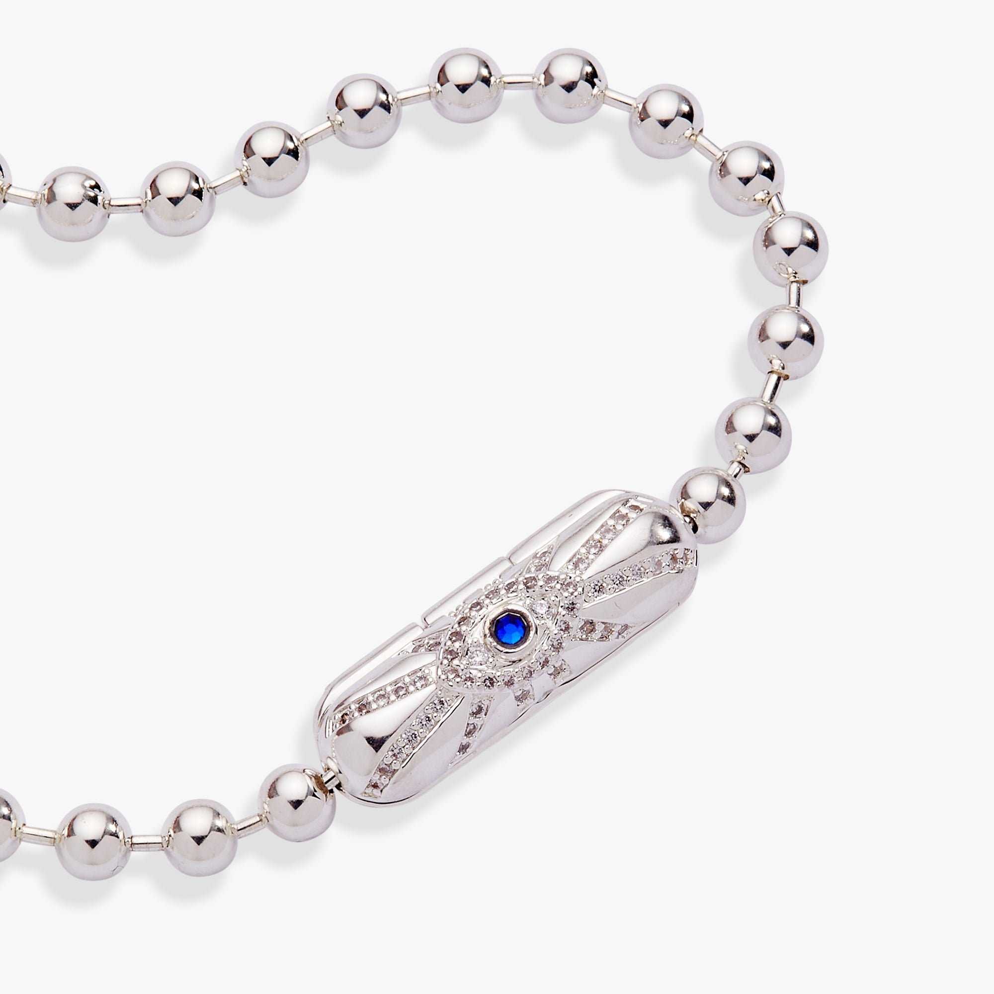 Evil Eye Barrel Closure Bracelet