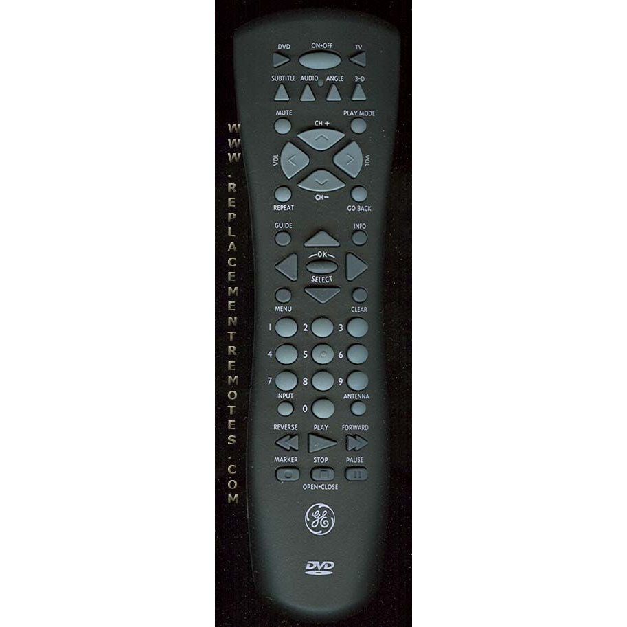 GE General Electric CRK76DC1 DVD-Fernbedienung