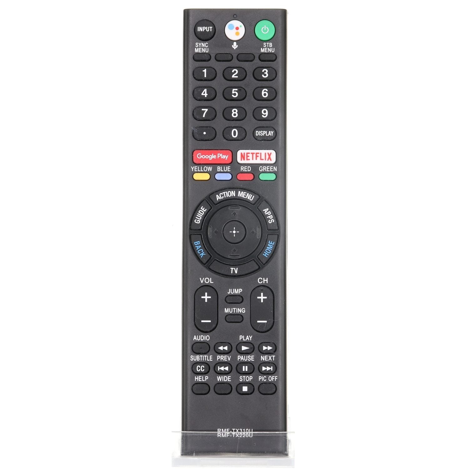 Anderic Generic RMFTX310U Replacement TV Remote Control with Voice for Sony RMF-TX310U, RMF-TX220U and Others