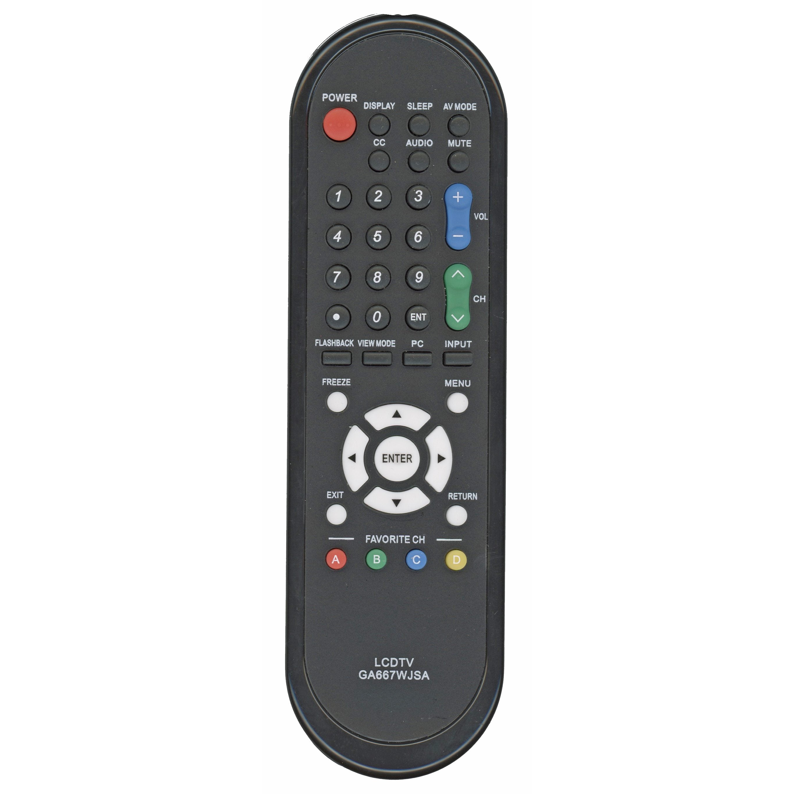 Anderic Generische RRMCGA667WJSA TV-Fernbedienung