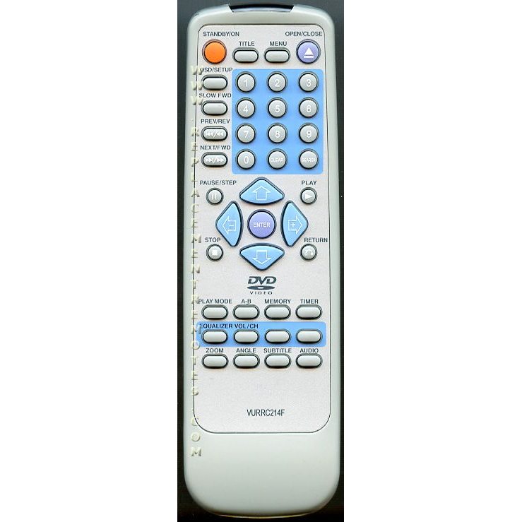Anderic Generic VURRC214F DVD Remote Control