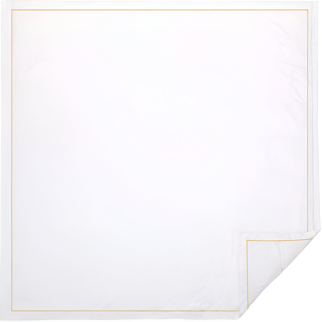 400TC Cotton Single Edge Embroidery Sateen Solid Duvet Cover Set