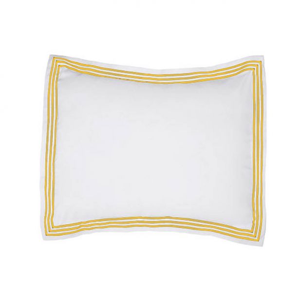 400TC Cotton Triple Embroidery Sateen Solid Round Duvet Cover Set