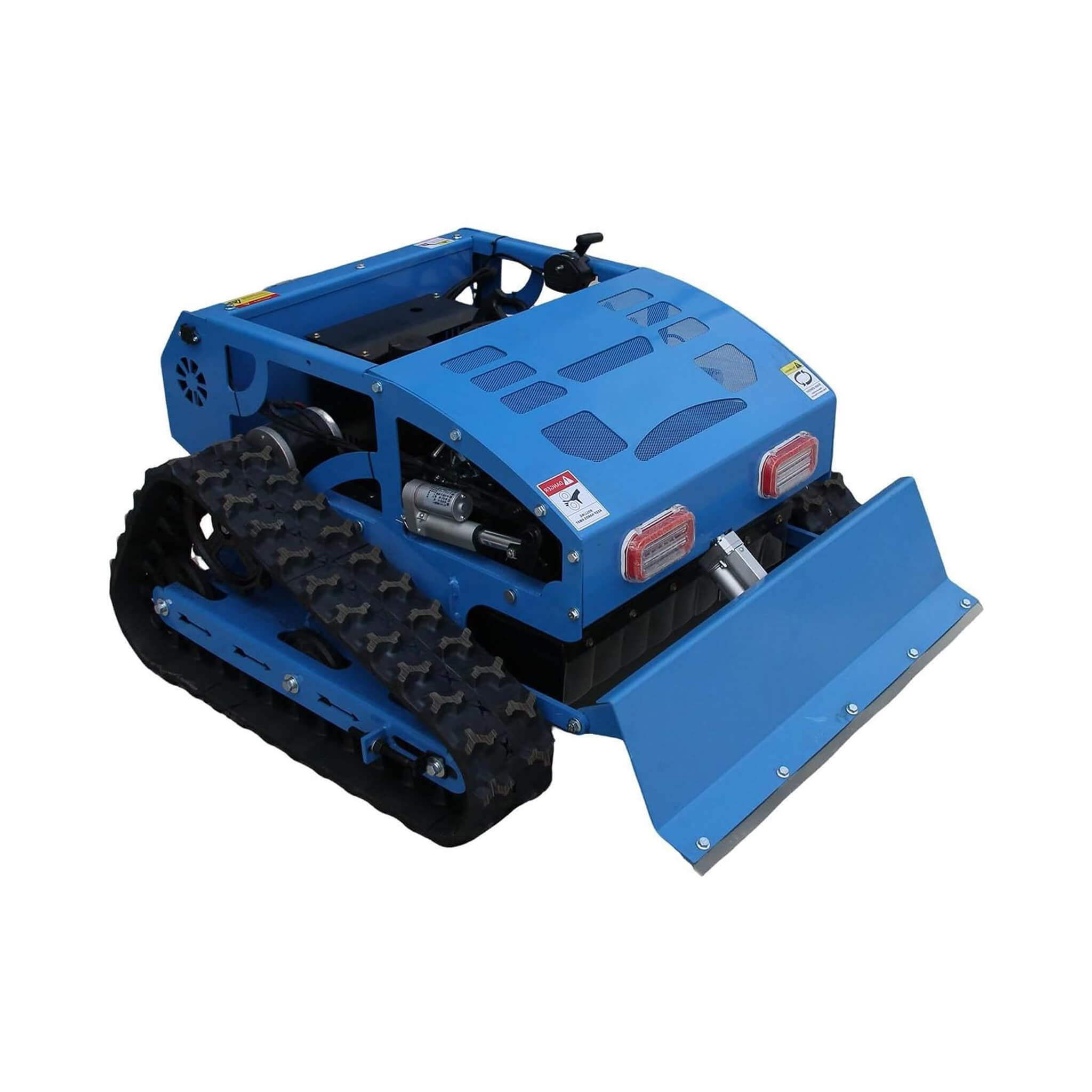 Heavy-Duty 21-Inch 9HP Commercial Remote-Controlled Robotic Lawn Mower With Tracks And Plow (SAK26583)