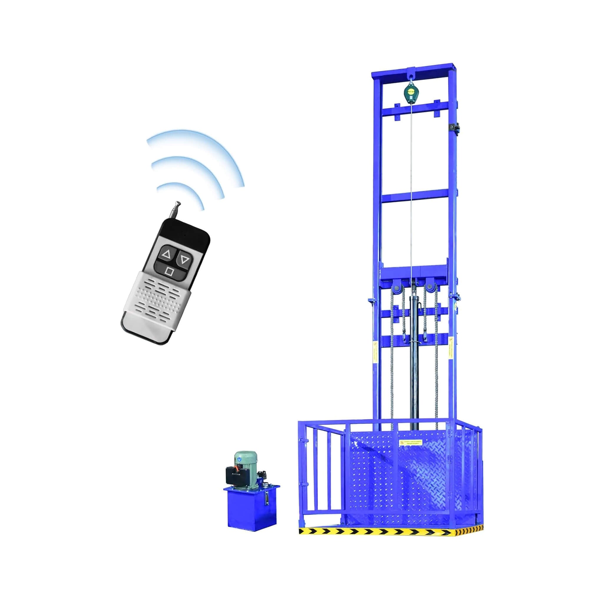Heavy-Duty 2200 LBS Electric Hydraulic Lift Platform With Anti-Fall (SAK19456)