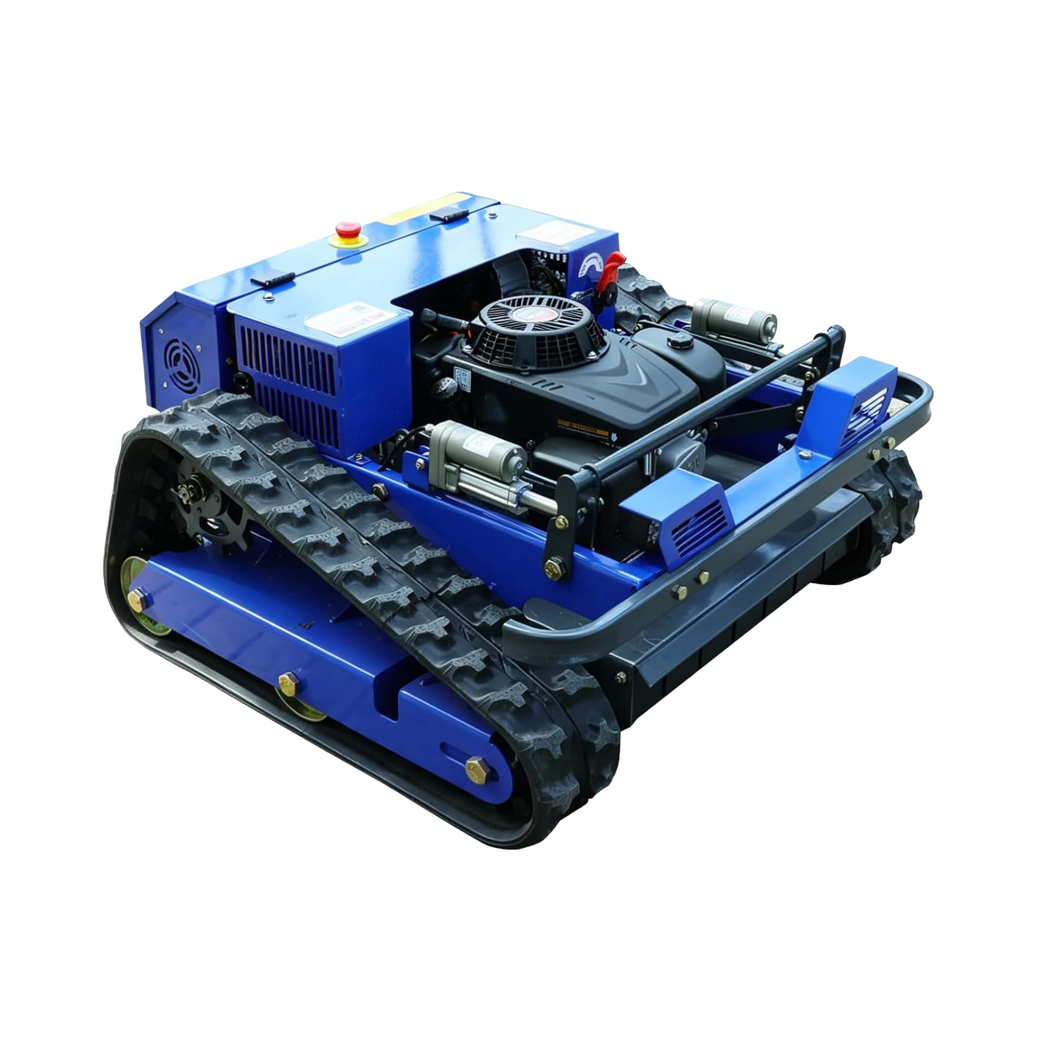 Heavy-Duty 224CC Remote-Controlled Lawn Mower With 21-Inch Deck & Industrial Remote (SAK90831)
