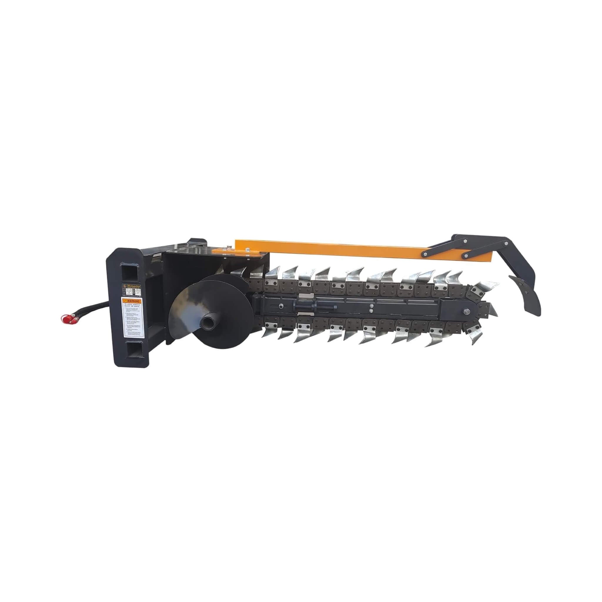 Heavy-Duty 48-Inch Skid Steer Attachment Trencher With Auger (SAK16842)