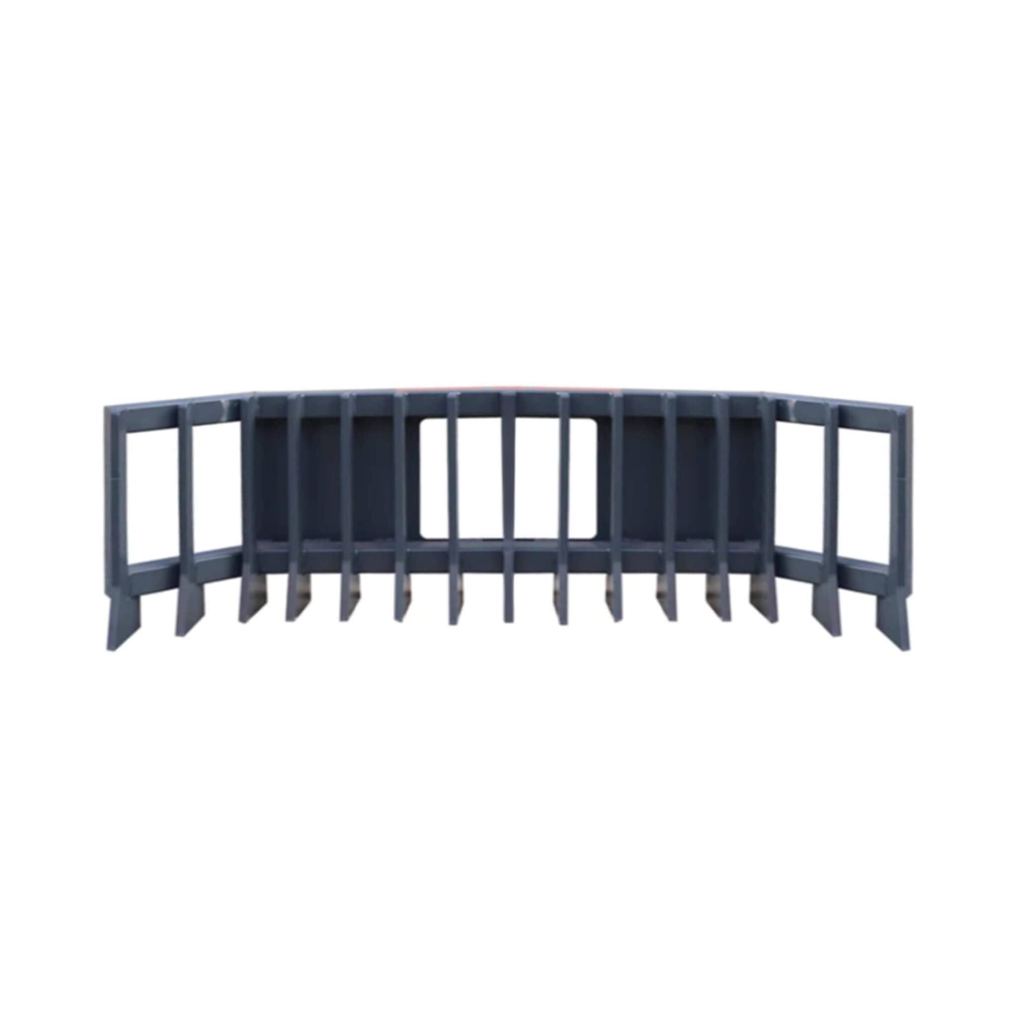 Heavy-Duty Push Stick Rake Skid Steer Attachment With Quick Attach (SAK60185)