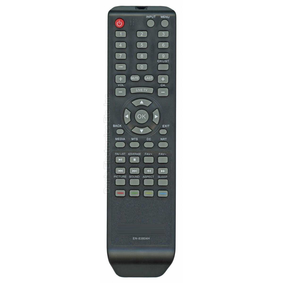 Hisense EN-83804H TV Remote Control - 211082 EN83804H