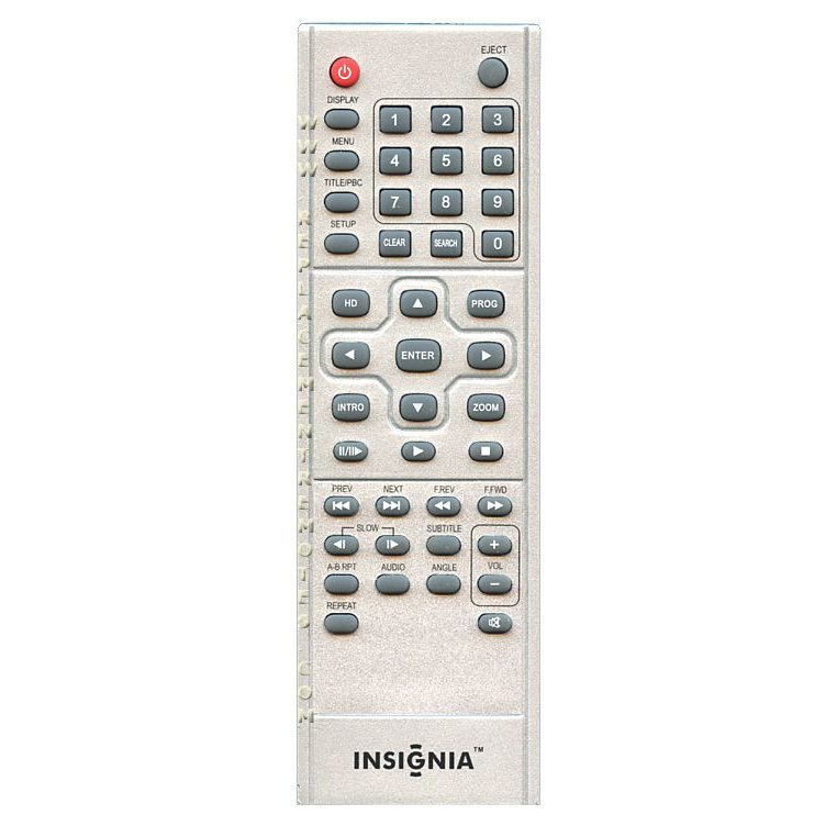 Insignia 13000A0100000 DVD-Fernbedienung