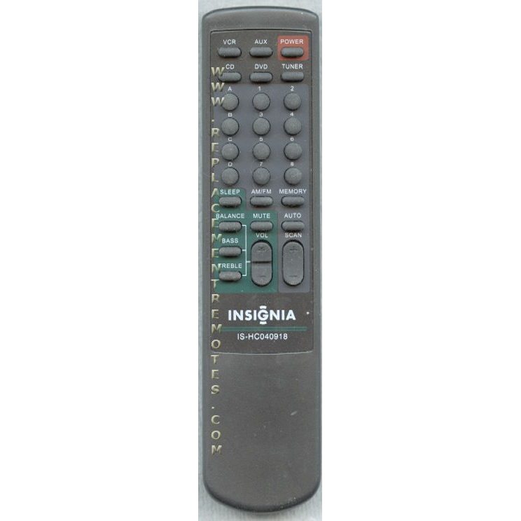 Insignia ISHC040918 Audio-Fernbedienung