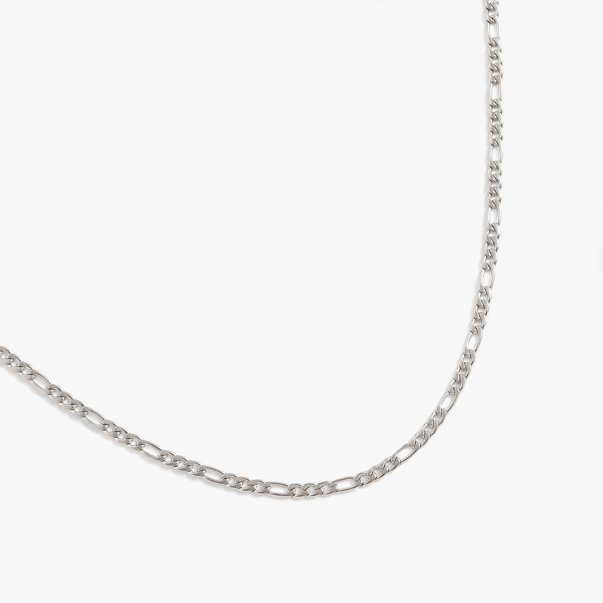 Figaro-Halskette mit Charm und Lagen-Look