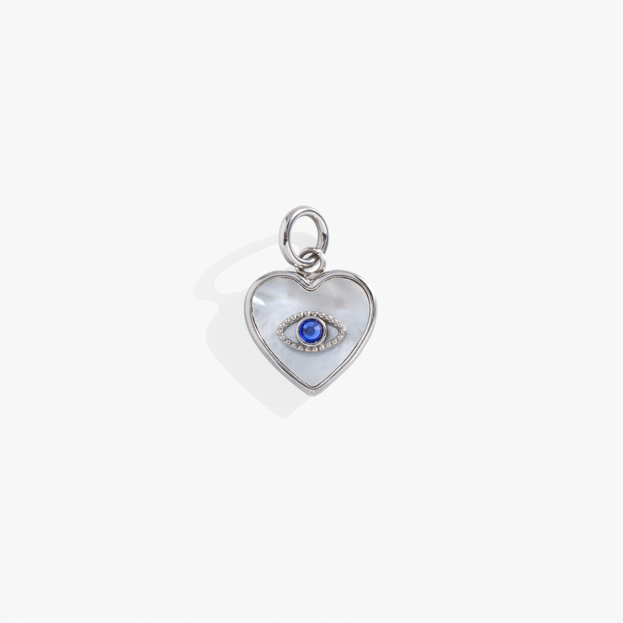 Evil Eye Heart Interchangeable Charm