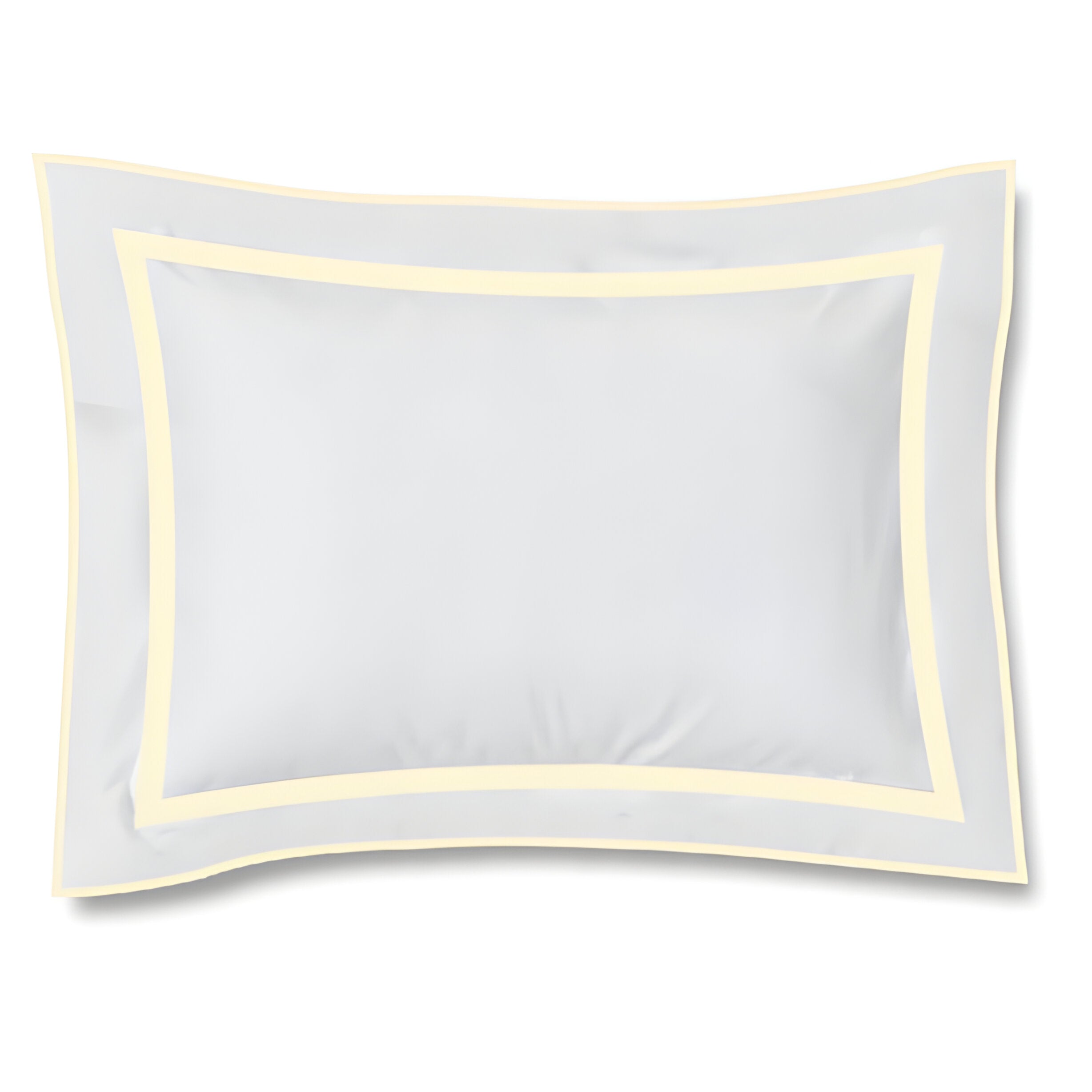 400TC Embroidery & Border Cotton Sateen Solid Duvet Cover Set
