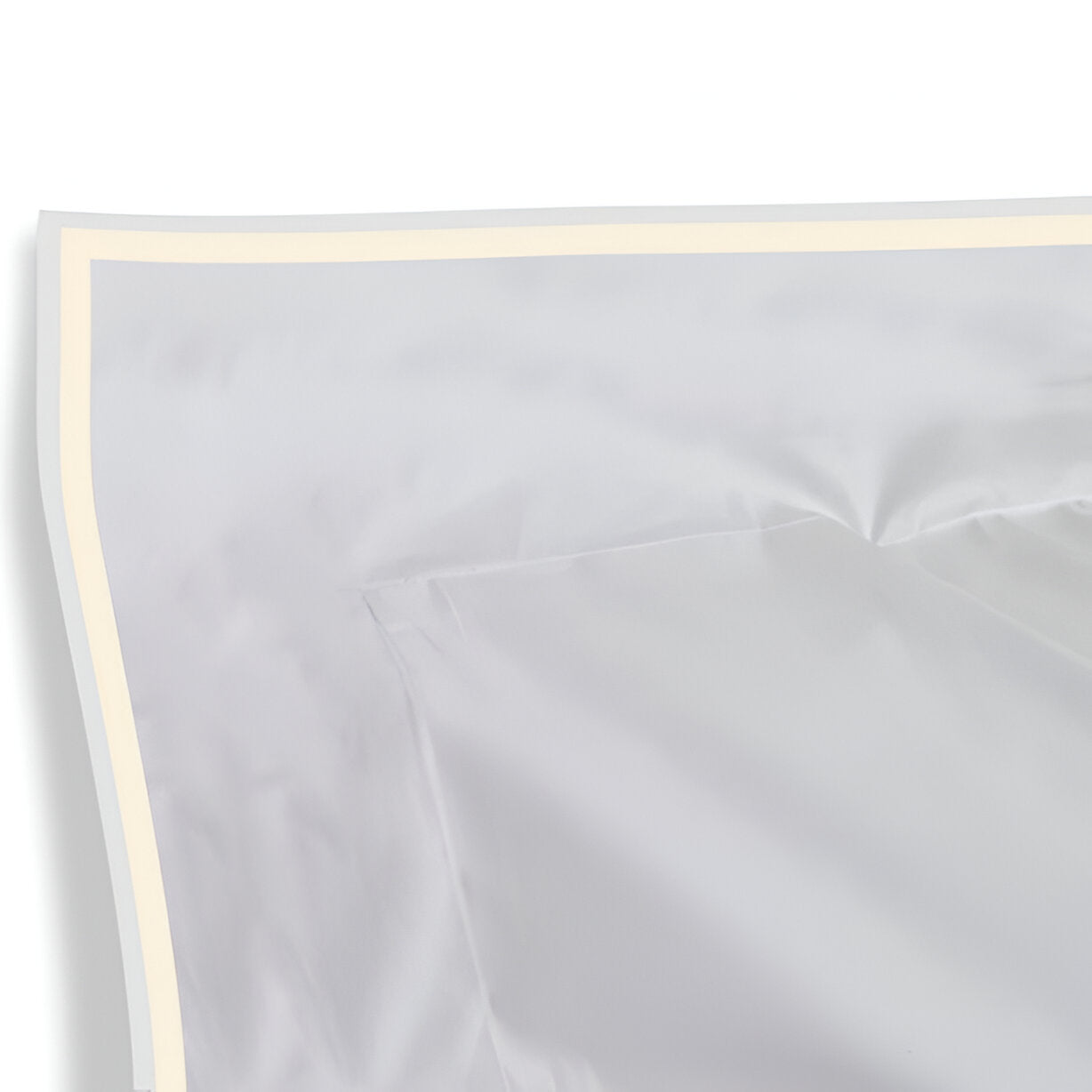 400TC Embroidery Cotton Sateen Solid Duvet Cover Set
